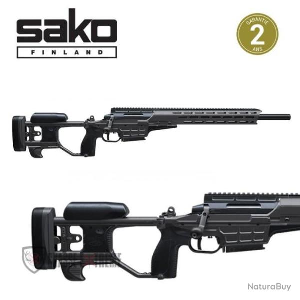 Carabine SAKO TRG 22 A1 Noire Cal 6.5 Creedmoor 66cm Crosse Pliante