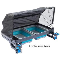 Desserte XXL Pour 2 Bacs Compactables Avec Tente Garbolino