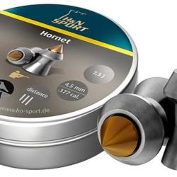 Plombs HN Hornet 0,62G pointe jaune laiton