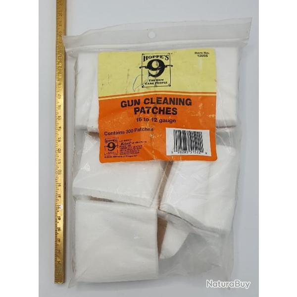 Tissus de nettoyage "HOPPE'S" calibre 16 � 12.