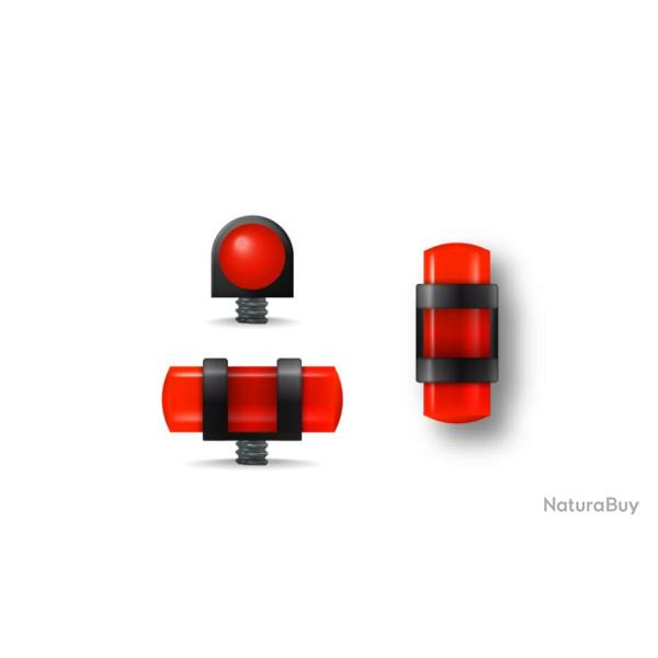 GUIDON FLUO ROUGE AJOURE V3 D4 L11