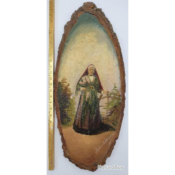 Peinture sur bois (Pays basque) N�3.