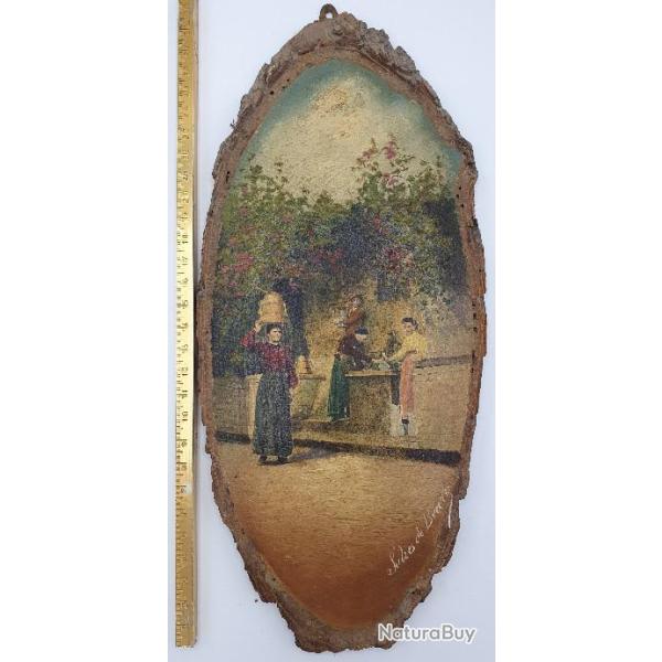 Peinture sur bois (Pays basque) N�4.