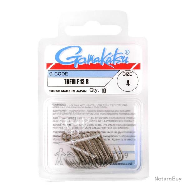 10 Hame�ons Triples 13B Bronze Gamakatsu 6