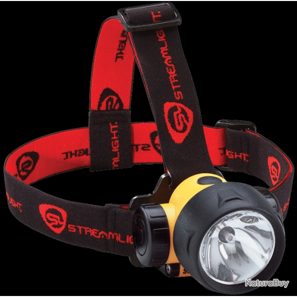 lampe frontale streamlight trident - jaune