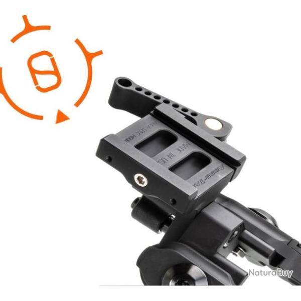 ACCU-TAC  Conversion bipied pour fixation Arca