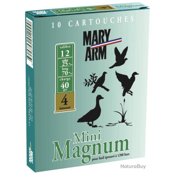BTE 10 CART. MARY ARM MINI MAG CAL. 12 / 70 MM N� 2 40G BJ