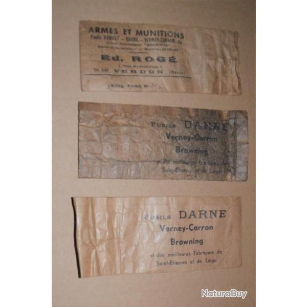 lot de Sachet a plombs armurerie