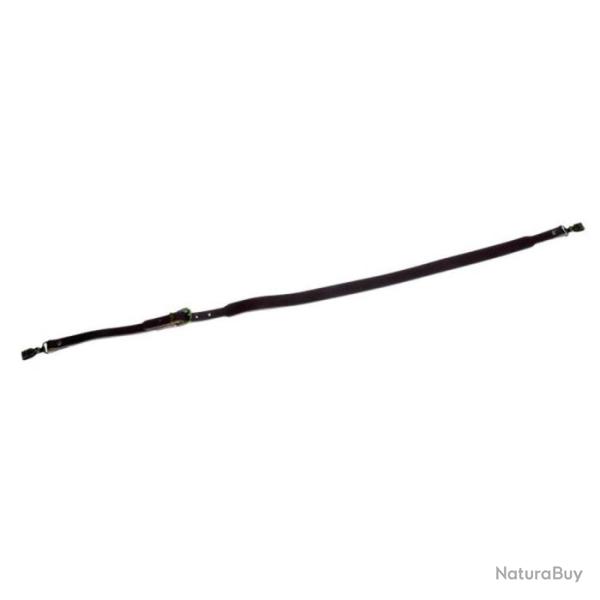 Bretelle plate pour fusil Januel Croute - 25 mm Boutons - Mousquetons