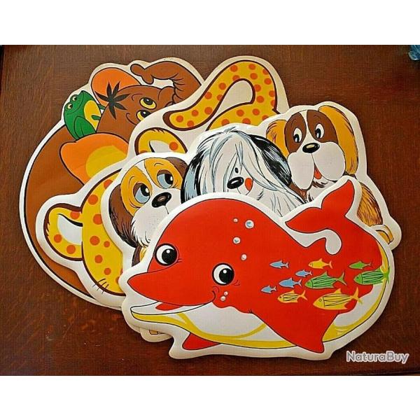 Lot de 4 sets de table fantaisies