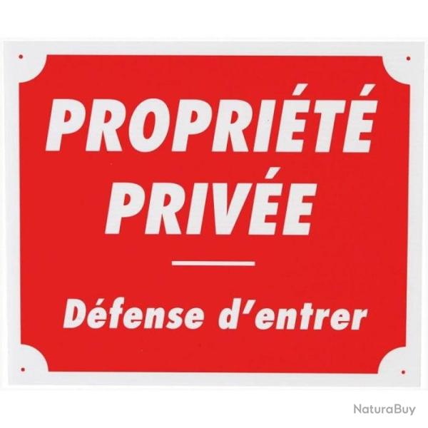 Panneau de signalisation Januel D�fense d'entrer Akylux - 25 x 30 cm