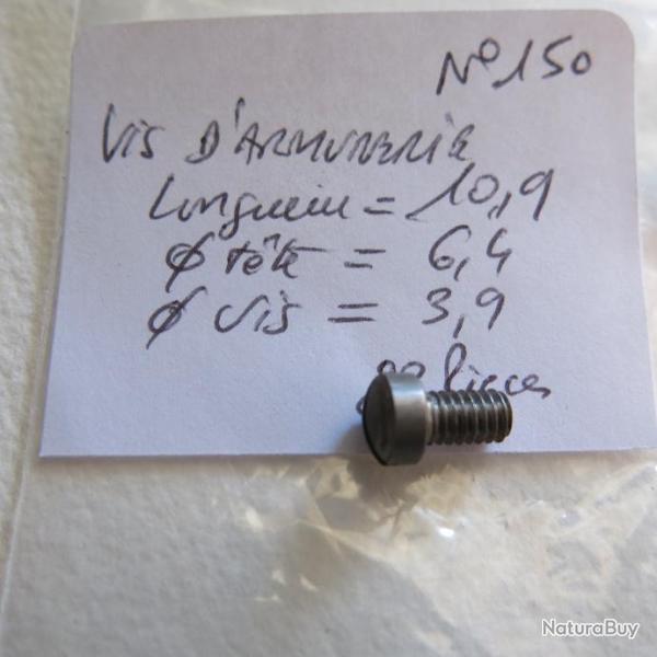 VENDU PAR CUIRASSIER11 N� 150.  VIS D'ARMURERIE