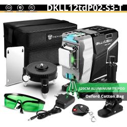 Niveau Laser Rotatif 360 Auto Nivelant 3D 12 Lignes -DKLL12TDP02 SET3T 20260729082511