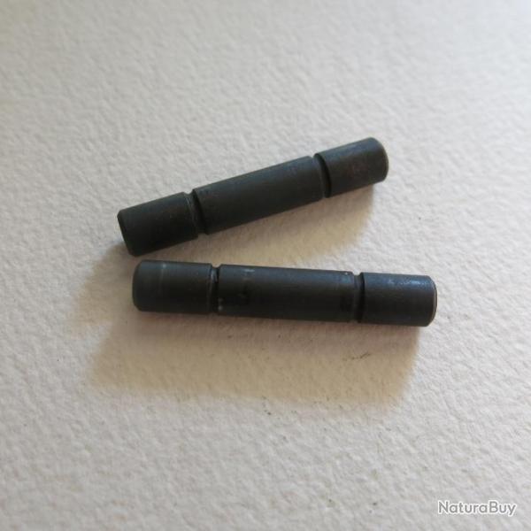 VENDU PAR CUIRASSIER11  PAIRE GOUPILLES DE PONTET DE FUSIL OU CARABINE  A IDENTIFIER DIAMETRE 6,2 MM