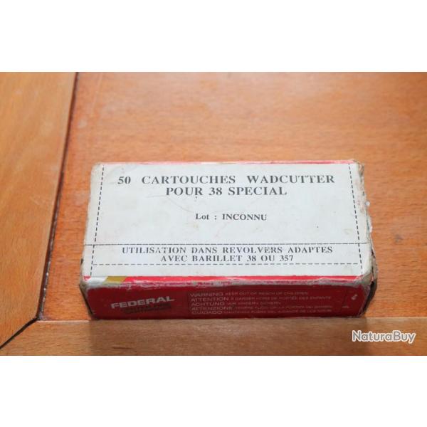 Boite vide de cartouches de 38 special  contrat militaire