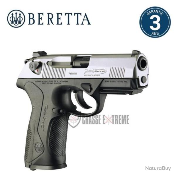 Pistolet BERETTA Px4 F Inox Cal 9mm Para