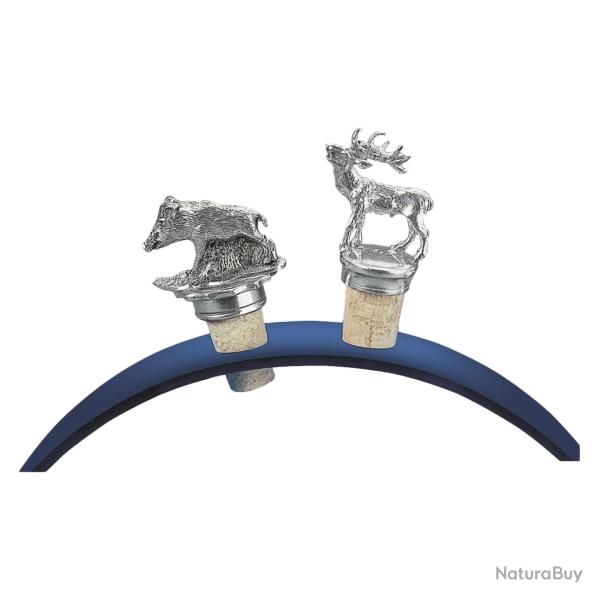 Bouchon dcoratif pour bouteille de vin CERF