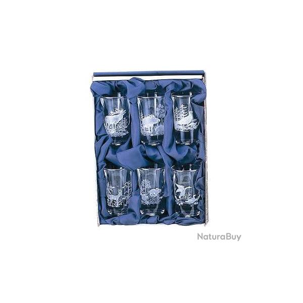 Verres  digestif en coffret cadeau