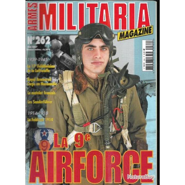 Militaria magazine 262 �puis� �diteur , matelot fran�ais, 9e air force, sonderfuhrer, aviation