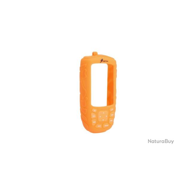 COQUE SILICONE ASTRO ORANGE AVEC TOUCHE