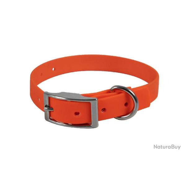 COLLIER BIOTHANE BETA 600x25MM ORANGE