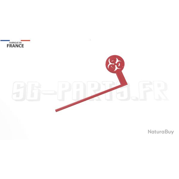 Drapeau t�moin de chambre vide universel style "Biohazard"