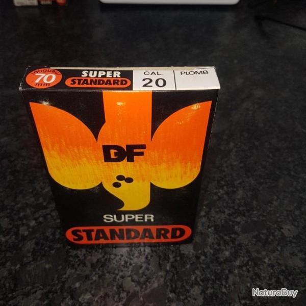 boite collector  cartouche ancienne super standard  en calibre 20