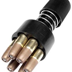 SPEEDLOADER DAN WESSON CAL. 4,50 MM - 6CPS + 6 DOUILLES POUR BB'S ACIER