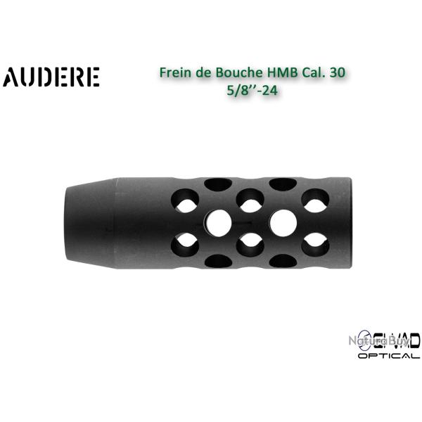 Frein de bouche AUDERE HMB noir Cal.30 - 5/8x24