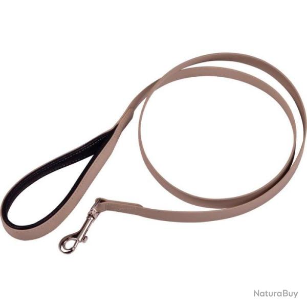 Laisse Stepland Poign�e Rembour�e Taupe - 1,50 m