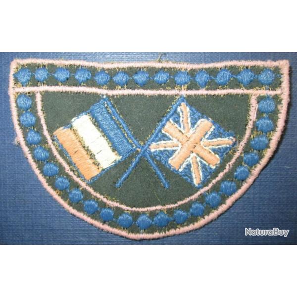 Insigne Patriotique Franco Britannique "Drole de Guerre" 39-40