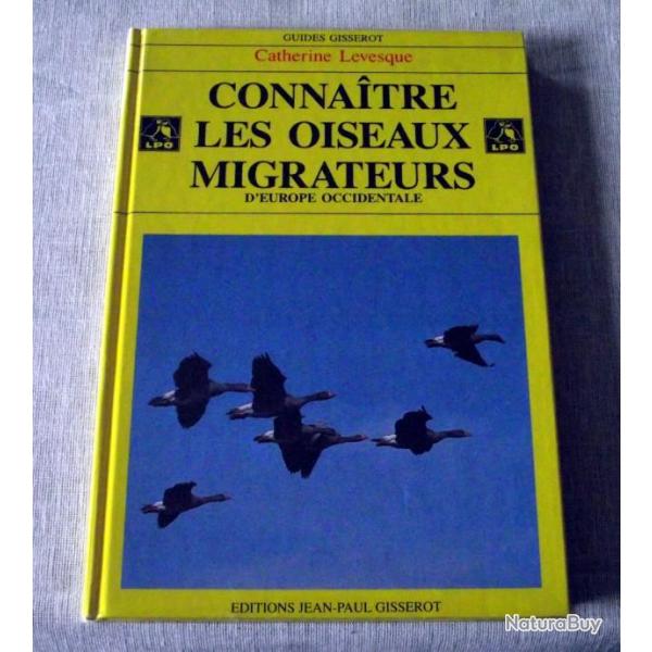 Livre : Connaitre les oiseaux migrateurs d'Europe occidentale