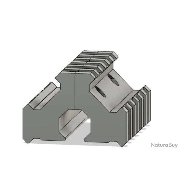 Montage Picatinny mod�le 3 pour Pietta 1858 Remington New Army