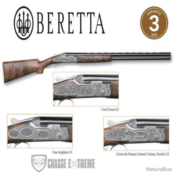 Fusil BERETTA Sl3 Gravure Fine Anglaise G1 71CM Cal 12/76