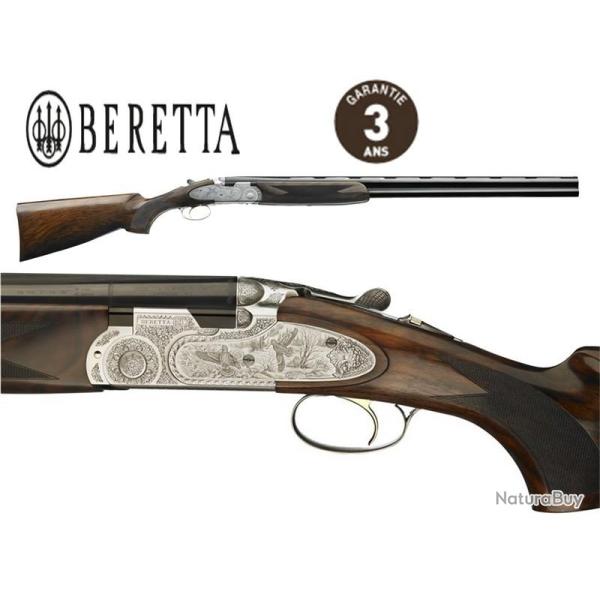 Fusil BERETTA 687 Eell Diamond Pigeon Sc�ne de Chasse Cal 12/76 76cm
