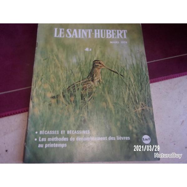 le saint hubert mars 1974