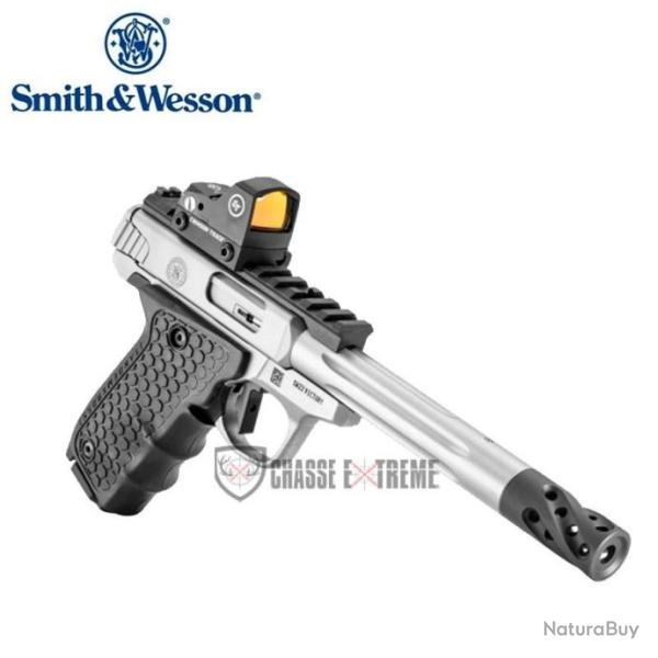 Pistolet S&W 22 Victory Target Point Rouge Cal 22lr