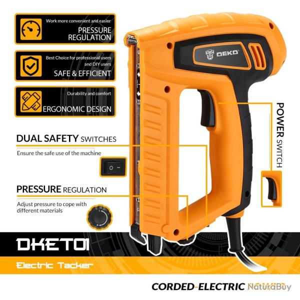 Agrafeuse Cloueuse Electrique Pro-DKET01 20260729082506