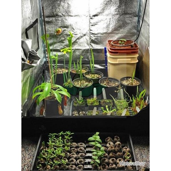 Tente de Culture Pro Polyvalente Hydroponie, Modele: 50/50/100cm