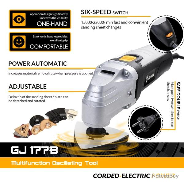 Outil Oscillant Multifonction Pro 300W-GJ177 SET1 20260729082507