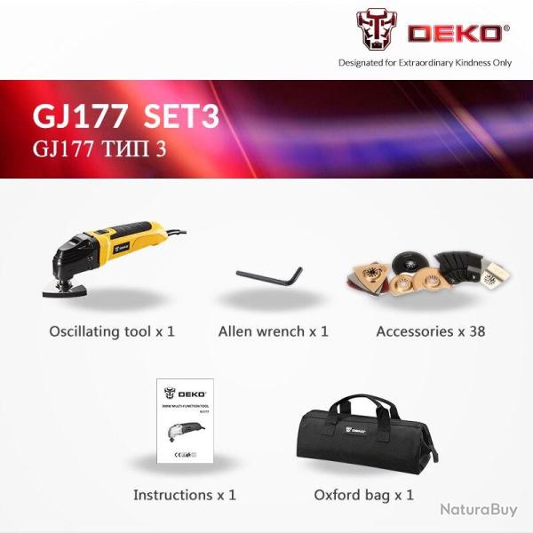 Outil Oscillant Multifonction Pro 300W-GJ177 SET3 20260729082507