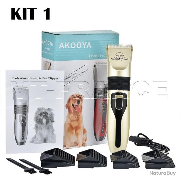 Tondeuse Pro Rechargeable pour Chiens Silencieuse-Kit 1 20260729082507
