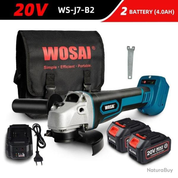Meuleuse d Angle Pro Sans Fil 20V 125mm-WS-J7-B2 20260729082508