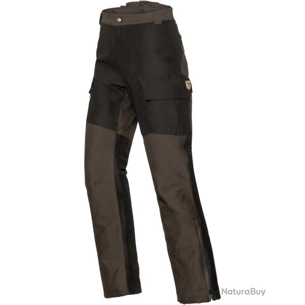 Pantalon dame doubl� Huntex� Couleur Marron