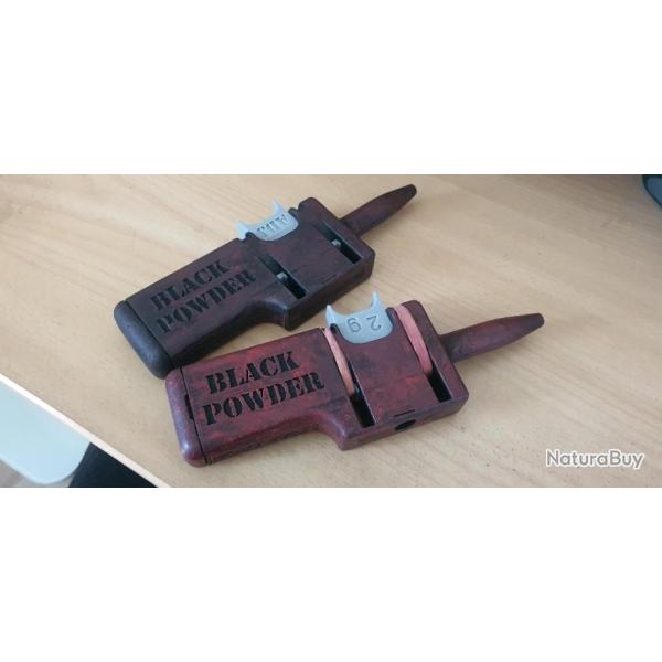 Doseuse � poudre noire volum�trique