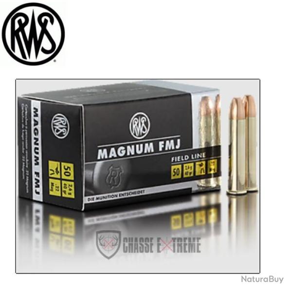50 Munitions RWS Cal 22 Magnum 40gr FMJ