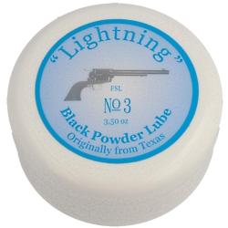 Graisse Lightning No 3 (molle) pour le tir &agrave; poudre noire - bo&icirc;te