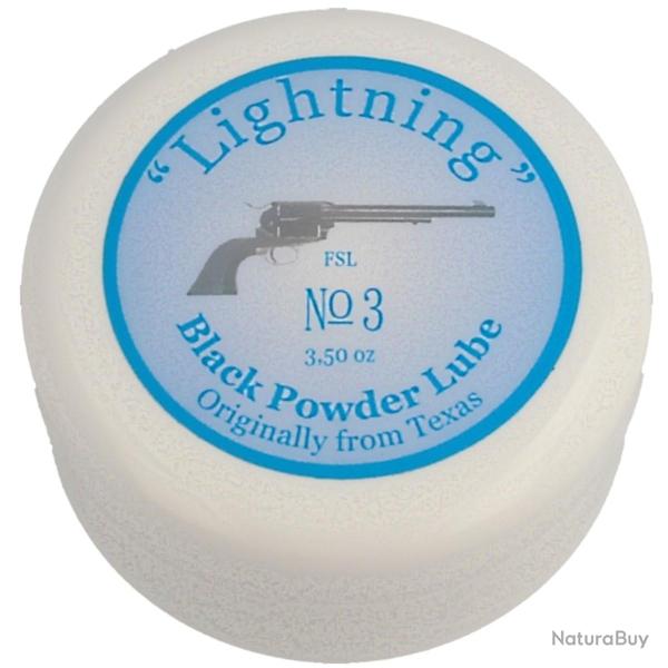 Graisse Lightning No 3 (molle) pour le tir � poudre noire - bo�te