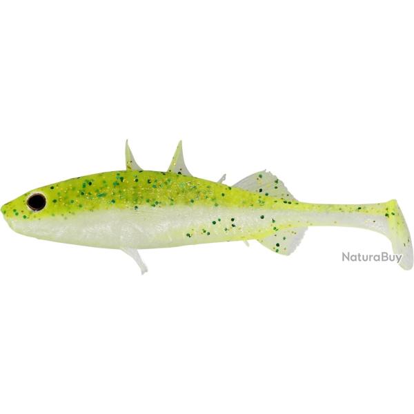 Leurre Souple Stanley The Stickleback Shadtail 9cm 7g Westin Sparkling Chartreuse