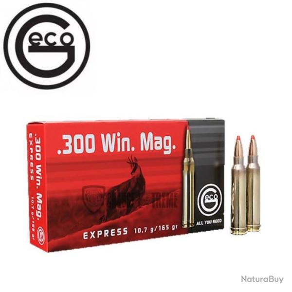 20 Munitions GECO cal 300 Win Mag 165Gr Express